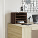 Organizator birou, stejar maro, 36x26x29,5 cm lemn prelucrat - WALTI WALTI