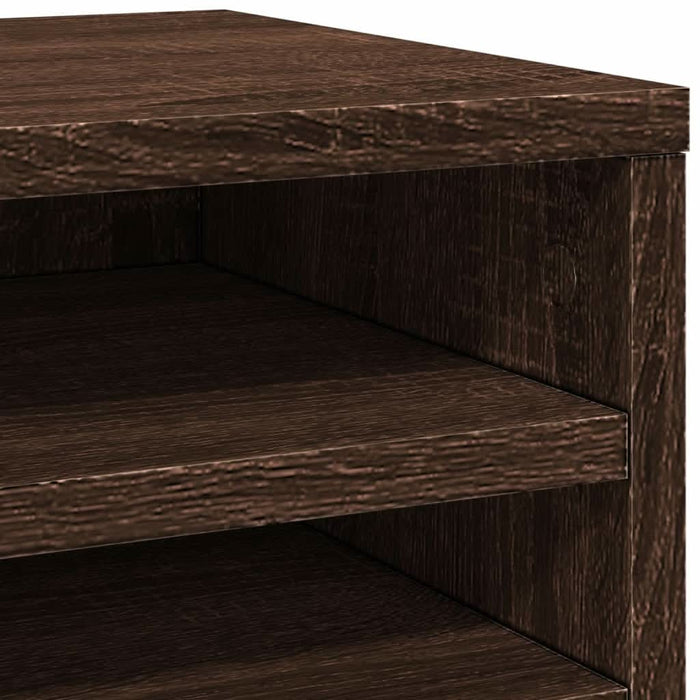 Organizator birou, stejar maro, 36x26x29,5 cm lemn prelucrat - WALTI WALTI