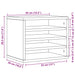 Organizator birou, stejar maro, 36x26x29,5 cm lemn prelucrat - WALTI WALTI
