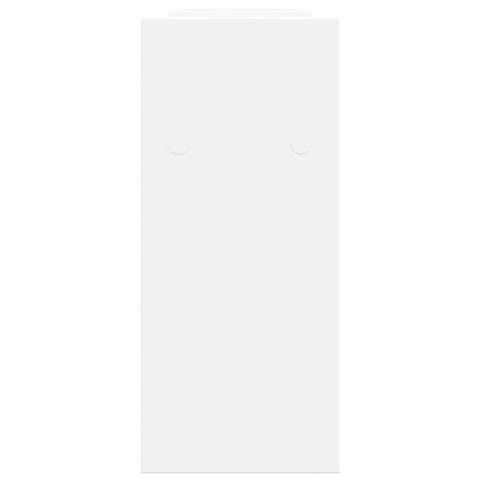 Organizator de birou, alb, 34,5x15,5x35,5 cm, lemn prelucrat - WALTI WALTI