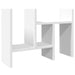 Organizator de birou, alb, 34,5x15,5x35,5 cm, lemn prelucrat - WALTI WALTI