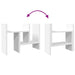 Organizator de birou, alb, 34,5x15,5x35,5 cm, lemn prelucrat - WALTI WALTI