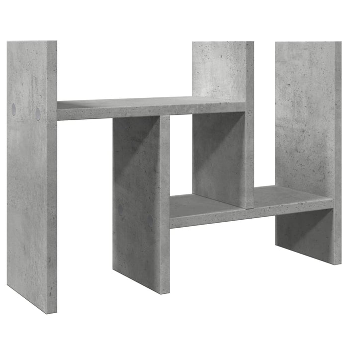 Organizator birou, gri beton, 34,5x15,5x35,5 cm lemn prelucrat WALTI