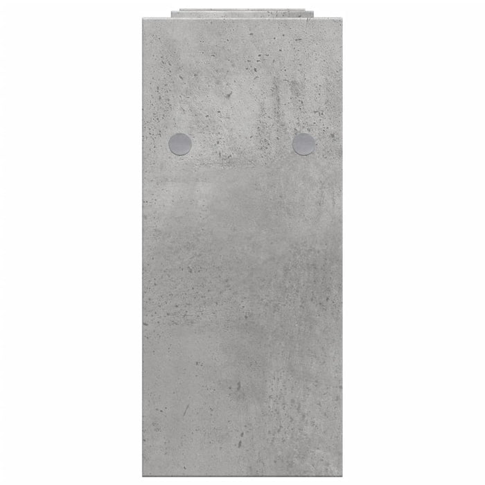 Organizator birou, gri beton, 34,5x15,5x35,5 cm lemn prelucrat WALTI