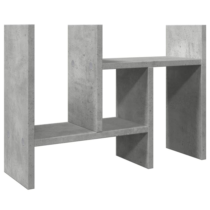 Organizator birou, gri beton, 34,5x15,5x35,5 cm lemn prelucrat WALTI