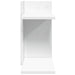Organizator de birou, alb, 42x21,5x42 cm, lemn prelucrat - WALTI WALTI