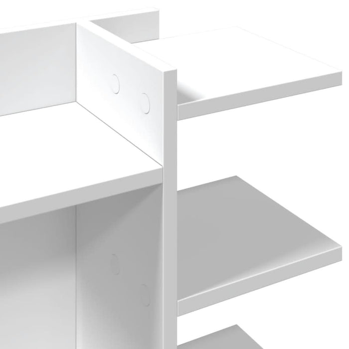 Organizator de birou, alb, 42x21,5x42 cm, lemn prelucrat - WALTI WALTI