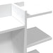 Organizator de birou, alb, 42x21,5x42 cm, lemn prelucrat - WALTI WALTI