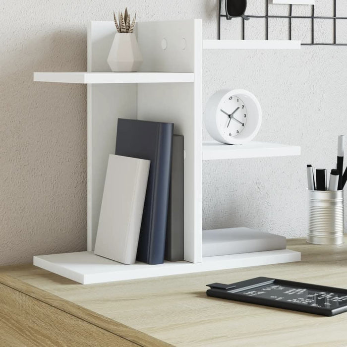 Organizator de birou, alb, 42x21,5x42 cm, lemn prelucrat - WALTI WALTI