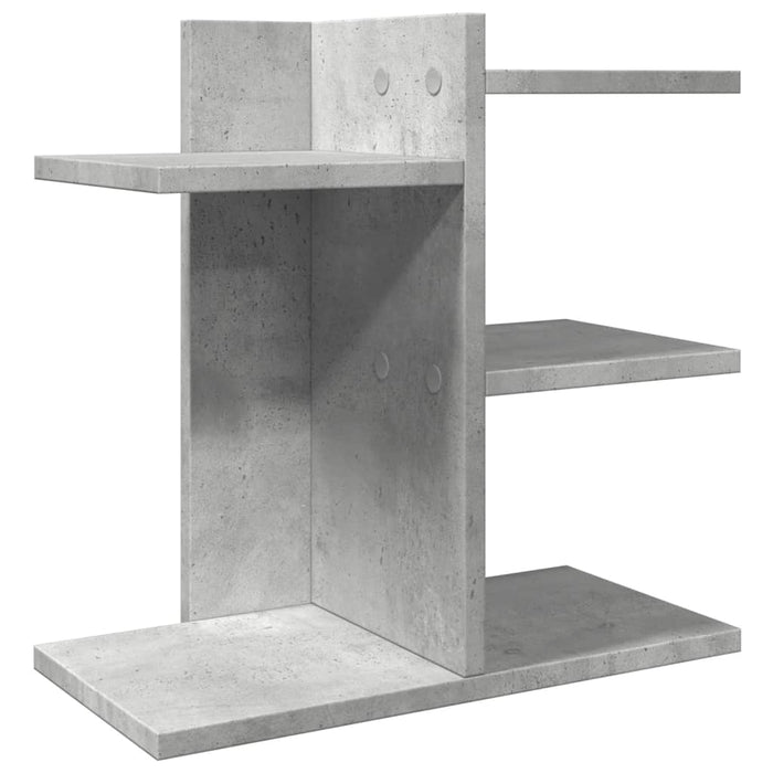 Organizator birou, gri beton, 42x21,5x42 cm lemn prelucrat WALTI