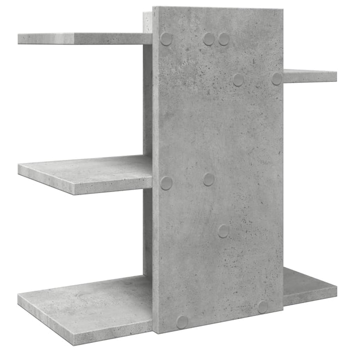 Organizator birou, gri beton, 42x21,5x42 cm lemn prelucrat WALTI