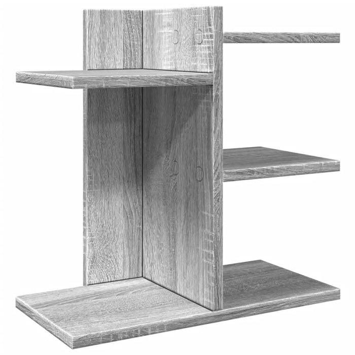 Organizator de birou, gri sonoma, 42x21,5x42 cm lemn prelucrat - WALTI WALTI