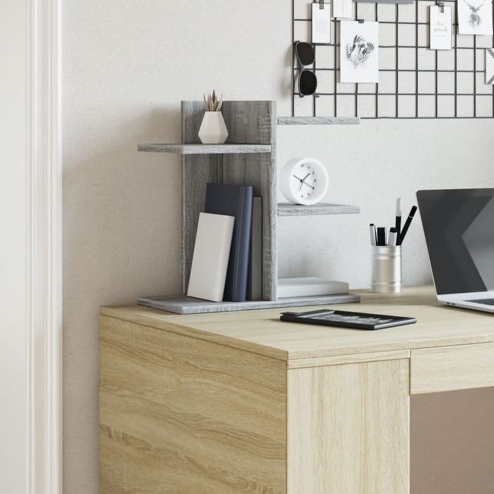 Organizator de birou, gri sonoma, 42x21,5x42 cm lemn prelucrat - WALTI WALTI