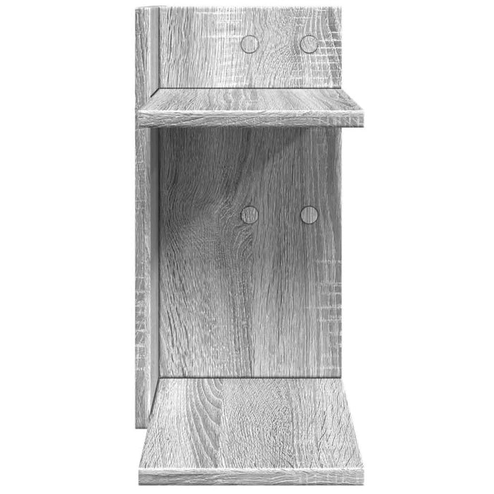 Organizator de birou, gri sonoma, 42x21,5x42 cm lemn prelucrat - WALTI WALTI