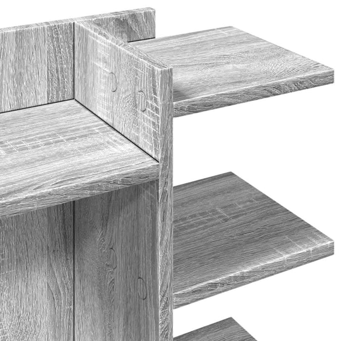 Organizator de birou, gri sonoma, 42x21,5x42 cm lemn prelucrat - WALTI WALTI