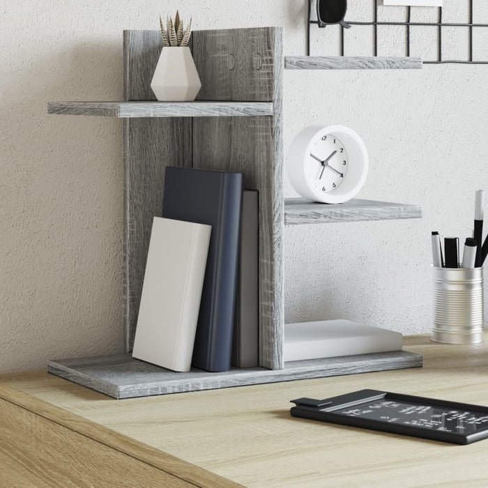 Organizator de birou, gri sonoma, 42x21,5x42 cm lemn prelucrat - WALTI WALTI