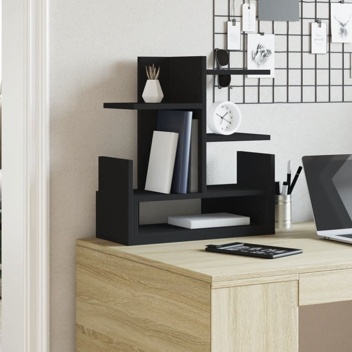 Organizator de birou, negru, 49x20x52,5 cm, lemn prelucrat - WALTI WALTI