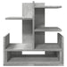 Organizator birou, gri beton, 49x20x52,5 cm lemn prelucrat - WALTI WALTI