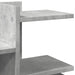 Organizator birou, gri beton, 49x20x52,5 cm lemn prelucrat - WALTI WALTI