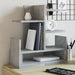 Organizator birou, gri beton, 49x20x52,5 cm lemn prelucrat - WALTI WALTI