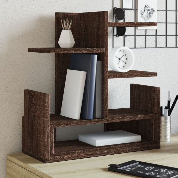 Organizator birou, stejar maro, 49x20x52,5 cm lemn prelucrat - WALTI WALTI