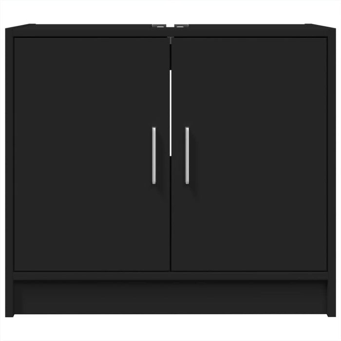Dulap de chiuvetă, negru, 63x29x55 cm, lemn prelucrat - WALTI WALTI