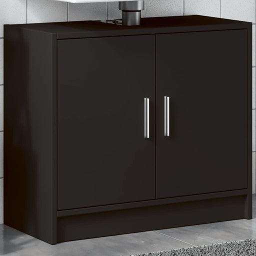 Dulap de chiuvetă, negru, 63x29x55 cm, lemn prelucrat - WALTI WALTI