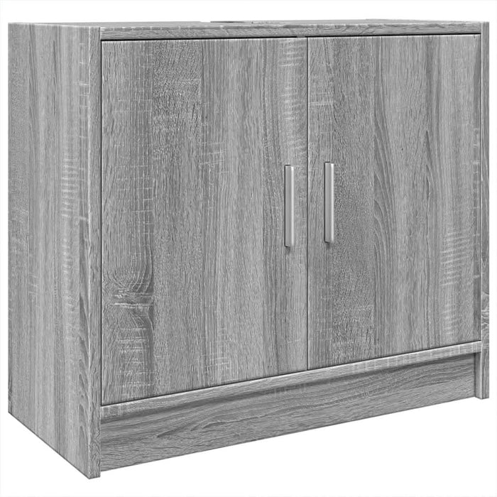 Dulap de chiuvetă, gri sonoma, 63x29x55 cm, lemn prelucrat - WALTI WALTI