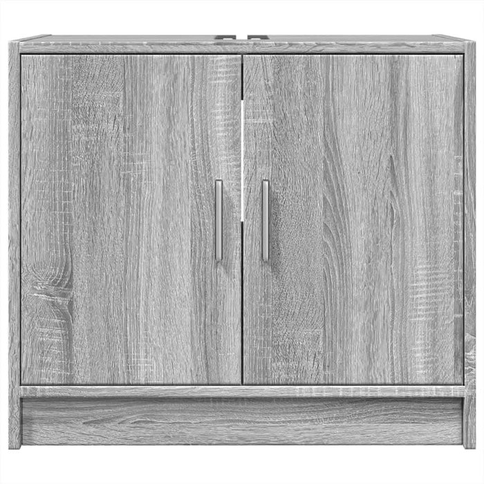 Dulap de chiuvetă, gri sonoma, 63x29x55 cm, lemn prelucrat - WALTI WALTI