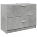 Dulap de chiuvetă, gri beton, 78x37x59 cm, lemn prelucrat - WALTI WALTI