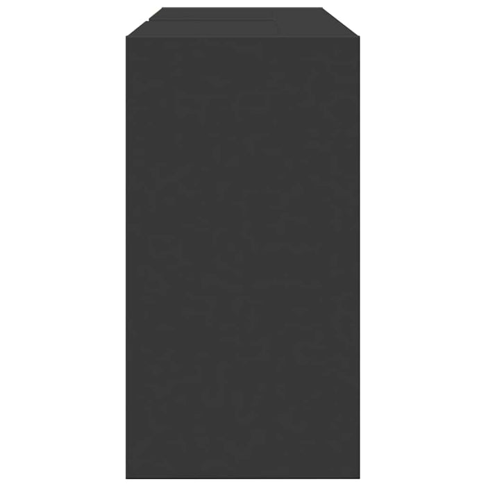 Dulap de chiuvetă, negru, 90x29x55 cm, lemn prelucrat - WALTI WALTI