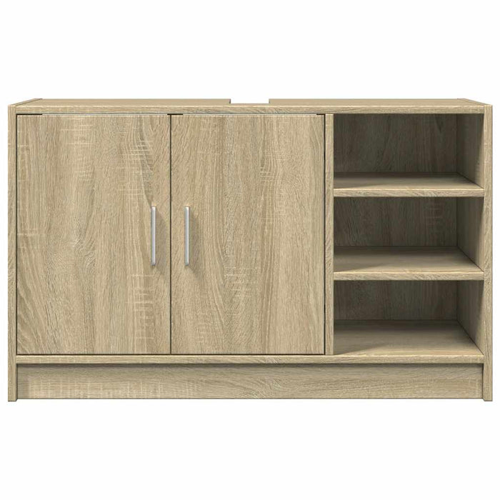Dulap de chiuvetă, stejar sonoma, 90x29x55 cm, lemn prelucrat - WALTI WALTI