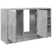 Dulap de chiuvetă, gri beton, 90x29x55 cm, lemn prelucrat - WALTI WALTI
