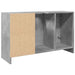 Dulap de chiuvetă, gri beton, 90x29x55 cm, lemn prelucrat - WALTI WALTI