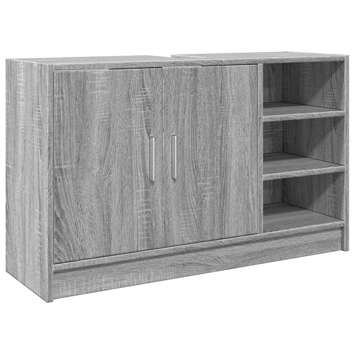 Dulap de chiuvetă, gri sonoma, 90x29x55 cm, lemn prelucrat - WALTI WALTI