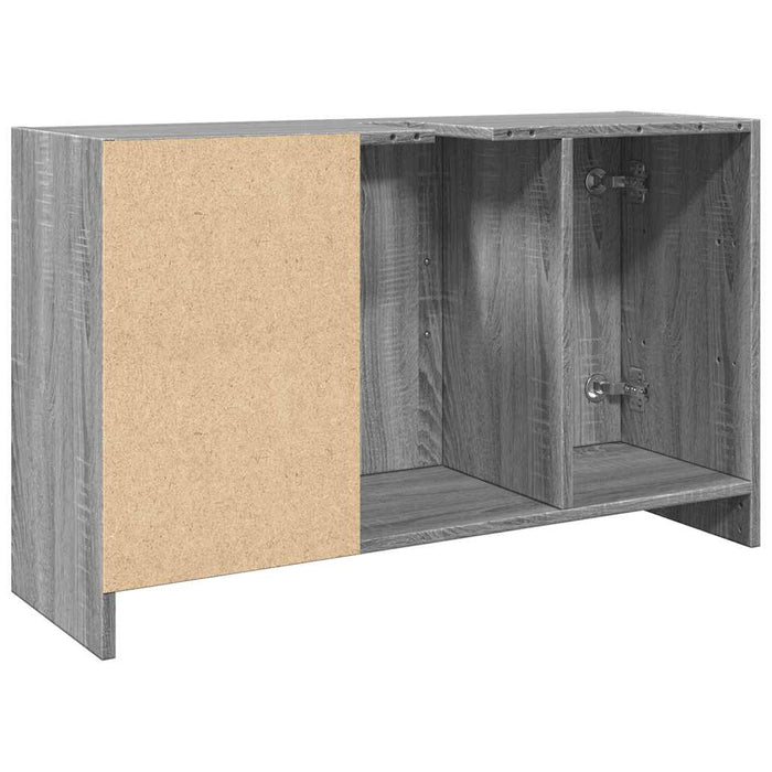Dulap de chiuvetă, gri sonoma, 90x29x55 cm, lemn prelucrat - WALTI WALTI