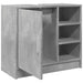 Dulap de chiuvetă, gri beton, 63x29x55 cm, lemn prelucrat - WALTI WALTI