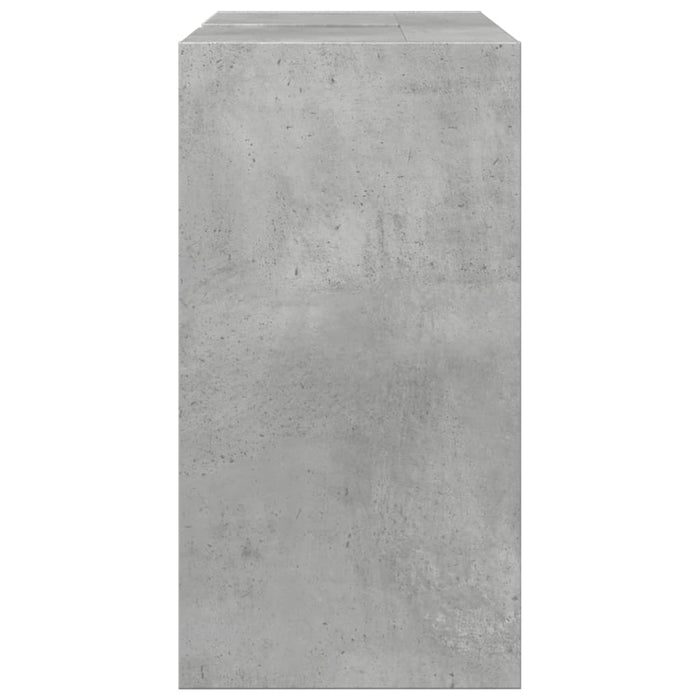 Dulap de chiuvetă, gri beton, 63x29x55 cm, lemn prelucrat - WALTI WALTI
