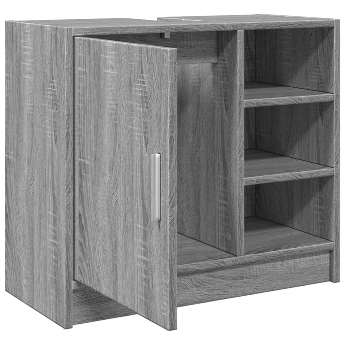 Dulap de chiuvetă, gri sonoma, 63x29x55 cm, lemn prelucrat - WALTI WALTI