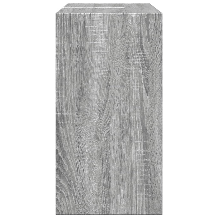 Dulap de chiuvetă, gri sonoma, 63x29x55 cm, lemn prelucrat - WALTI WALTI