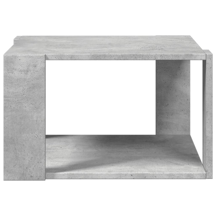 Măsuță de cafea, gri beton, 51,5x51,5x30 cm, lemn prelucrat - WALTI WALTI