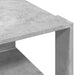 Măsuță de cafea, gri beton, 51,5x51,5x30 cm, lemn prelucrat - WALTI WALTI