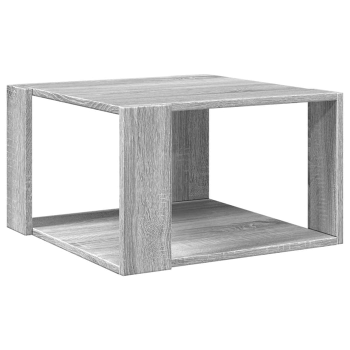 Măsuță de cafea, gri sonoma, 51,5x51,5x30 cm, lemn prelucrat - WALTI WALTI