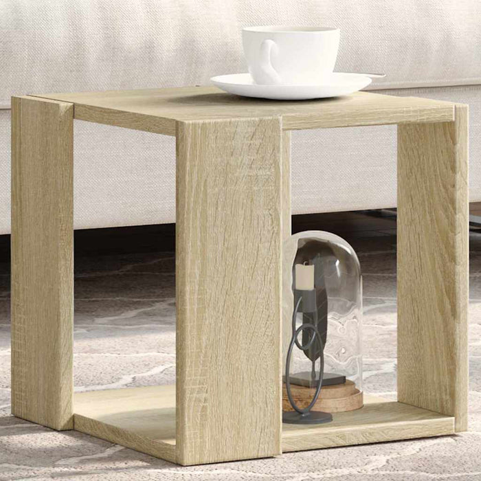 Măsuță de cafea, stejar sonoma, 32x32x30 cm, lemn prelucrat WALTI