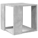 Măsuță de cafea, gri beton, 32x32x30 cm, lemn prelucrat - WALTI WALTI