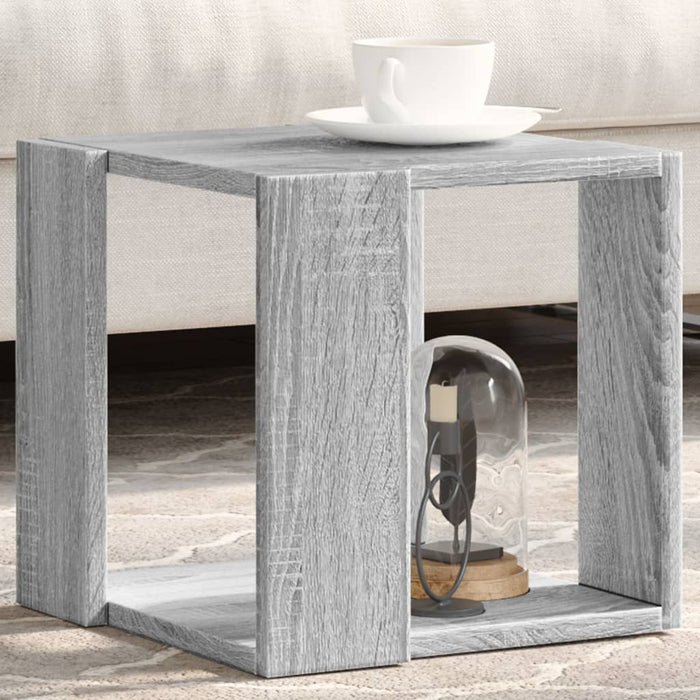 Măsuță de cafea, gri sonoma, 32x32x30 cm, lemn prelucrat - WALTI WALTI