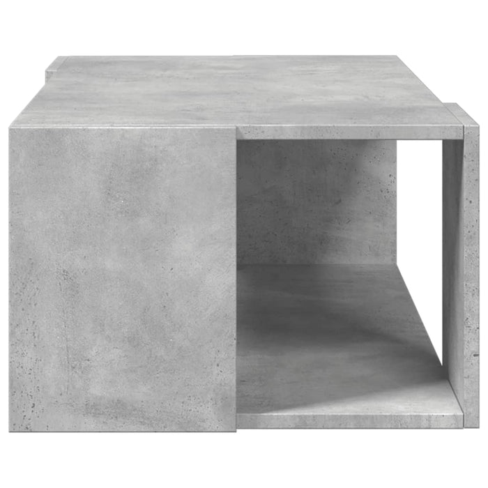 Masă de cafea, gri beton, 89,5x48x30 cm, lemn compozit - WALTI WALTI