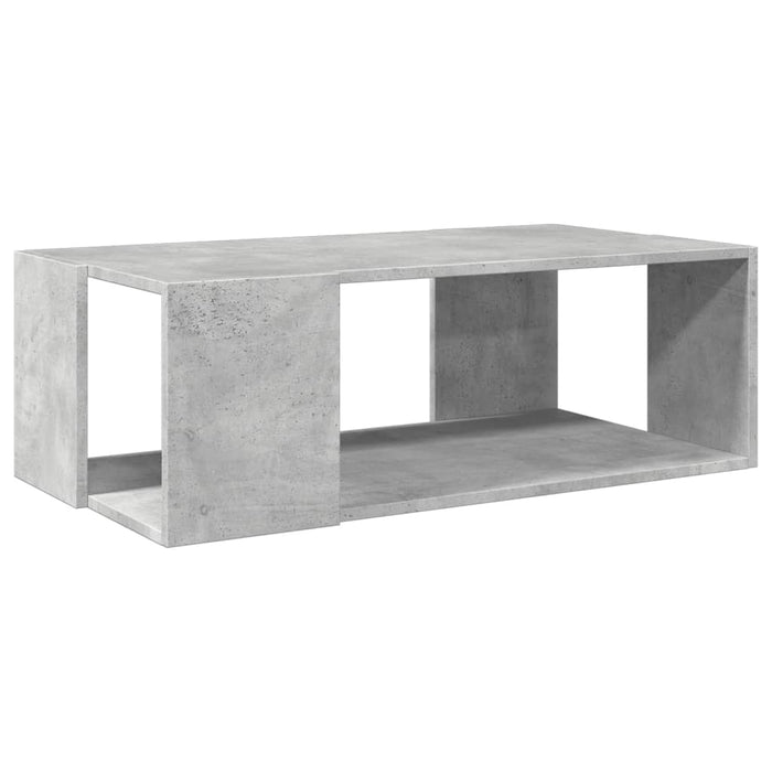 Masă de cafea, gri beton, 89,5x48x30 cm, lemn compozit - WALTI WALTI
