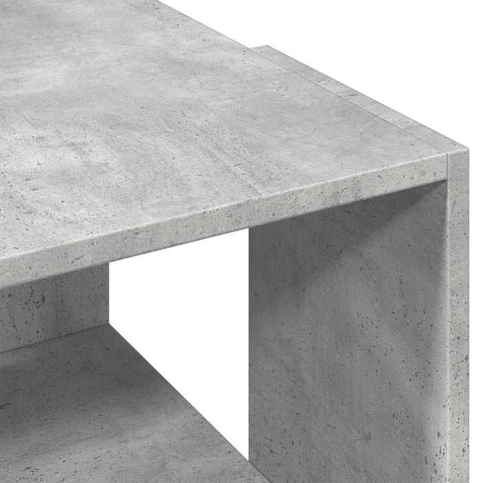 Masă de cafea, gri beton, 89,5x48x30 cm, lemn compozit - WALTI WALTI