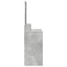 Masă de toaletă cu oglindă, gri beton, 80x41x144,5 cm - WALTI WALTI